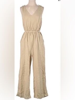 Universal Thread Sleeveless V-Neck Wide-Leg Jumpsuit